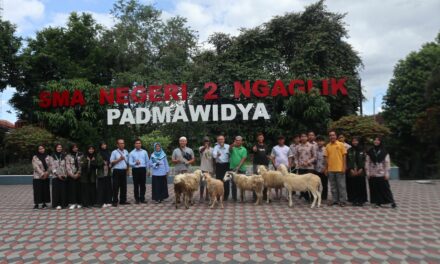 SMA Negeri 2 Ngaglik Salurkan Hewan Kurban ke Dusun Sekitar Sekolah, Wujud Pendidikan Karakter dan Kepedulian Sosial