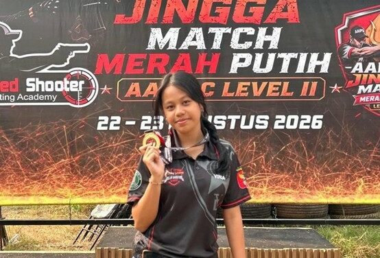 Aravinda Herizky Wibowo Tampil Terbaik, Raih Juara 1 Kejurnas Menembak 2026
